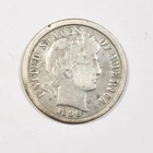 1896 BARBER DIME ~ NICE FINE! PRICED RIGHT!