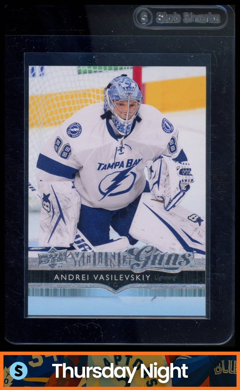 2014 UPPER DECK #478 ANDREI VASILEVSKIY YOUNG GUNS RC ROOKIE