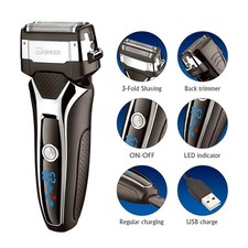Surker Electric Shaver for Men Rechargeable Intelligent Reciprocating Type Razor