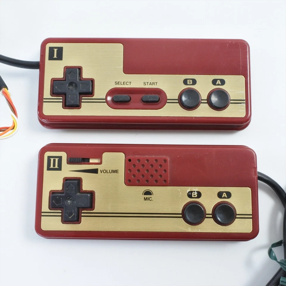 Famicom Pair of Controller Nintendo Original Control pad For Replacement 1428 - Image 2 of 4