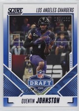 2023 Score NFL Draft Showcase 54/100 Quentin Johnston #7 3n1