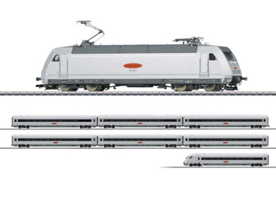 Märklin 26931 H0 AC 8er Zug-Set Metropolitan mit BR 101 Ep. V DB AG Sound