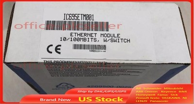 Fanuc IC695ETM001 Ethernet Interface Module New One Fast Shipping US Free TAX
