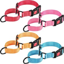 4 Pieces Martingale Collars for Dogs Multicolor Small Dog Choker Collar Puppy...