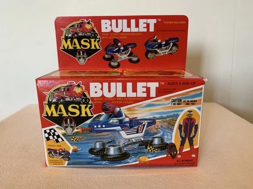 1986 M.A.S.K. Bullet Vehicle Kenner Vintage MASK FACTORY SEALED!! NEVER OPENED!!