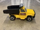 Vintage Steel Bed Toy TONKA Corp Yellow Dump Truck USA Decals Nostalgic Play