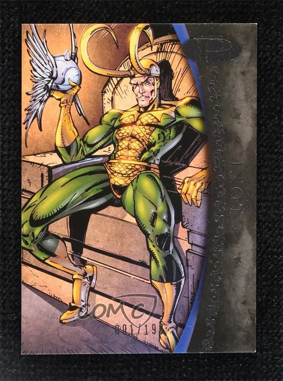 2012 Upper Deck Marvel Premier 1/199 Loki #43 1j8