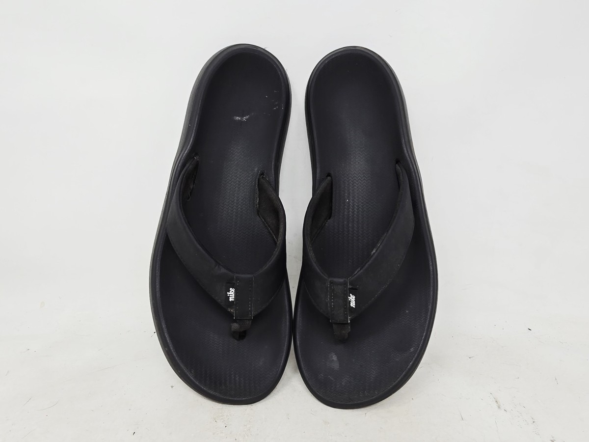 Nike Flip Flops Kepa Kai Thong 10 Black AO3621-001 Mens Sandals Nike Kepa Kai Thong Sandal Black/White 6, Black Black White  main image 3