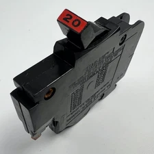 FPE NC120 20 Amp 1 Pole Stab-Lok Type NC Breaker Challenger Federal Pacific RED