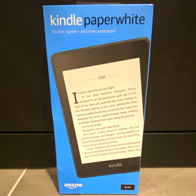 Amazon Kindle Paperwhite 10th Gen 8GB Wi-Fi 6'' 300 PPI Waterproof Black