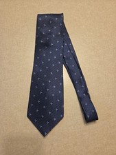 Nautica Silk Tie Blue Green Arrow Print