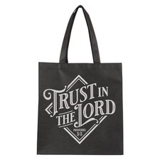 Christian Art Gifts 380514 Tote Bag - Trust in The Lord Reusable Non - Woven ...