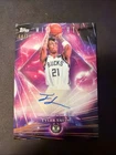 2025-26 Topps Midnight DARK MATTER Tyler Smith AUTO #DMA-TS Milwaukee Bucks