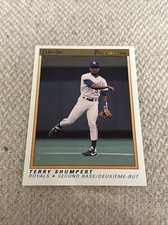 1991 OPC O-Pee-Chee Premier Baseball #108 Terry Shumpert Kansas City Royals