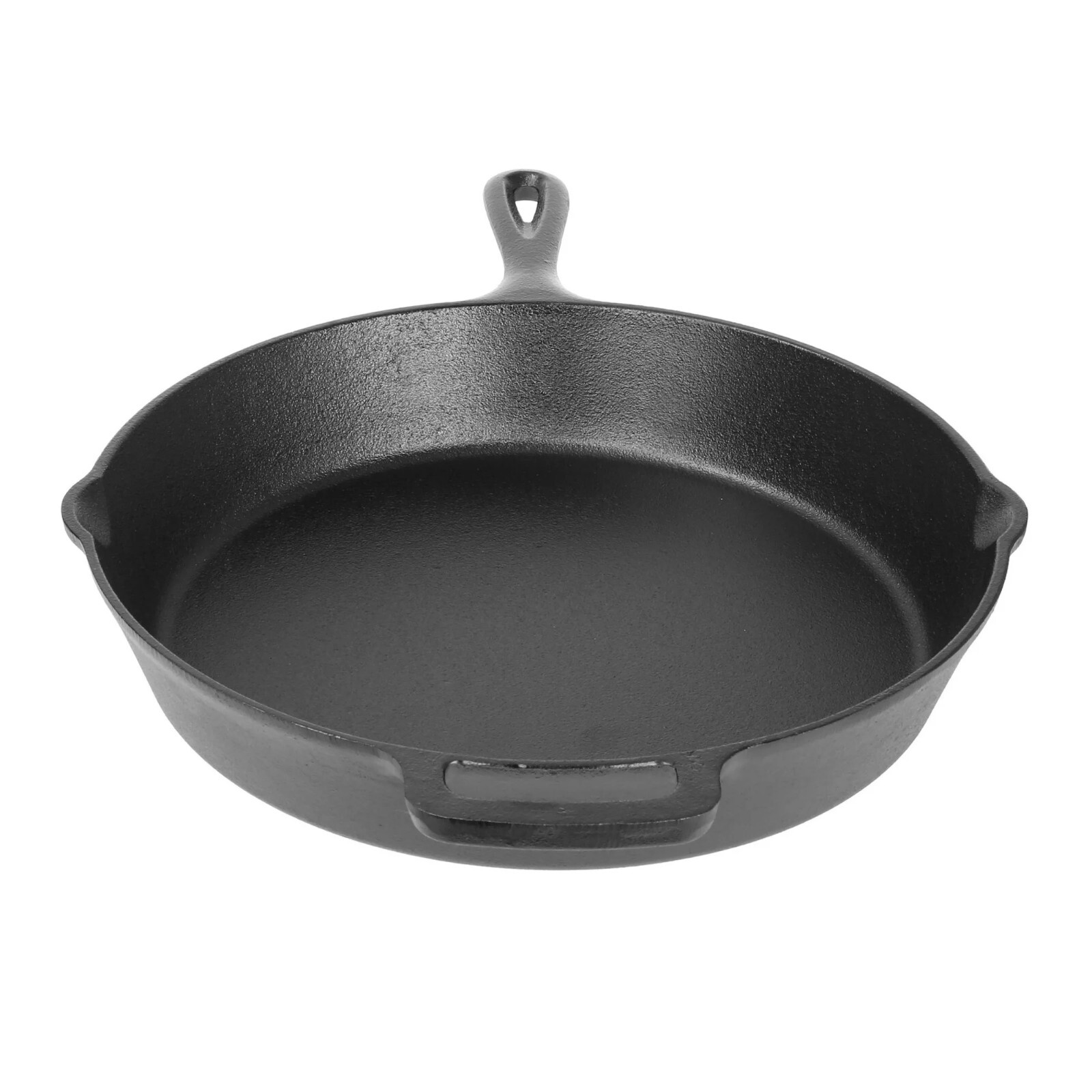 Mainstays 12Inch Cast Iron Skillet Induction, Ceramic, Electric