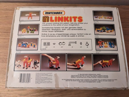 Space Creatures - Linkits - Matchbox - 1984 - Complete + Extra Pieces - Vintage - Picture 6 of 14
