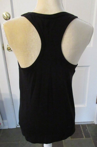 Athletic Black "Strive For Progress beach body coach" Tank top sz M - Picture 2 of 3