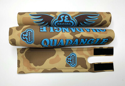 Old School BMX Quadangle Pad Set in Camouflage