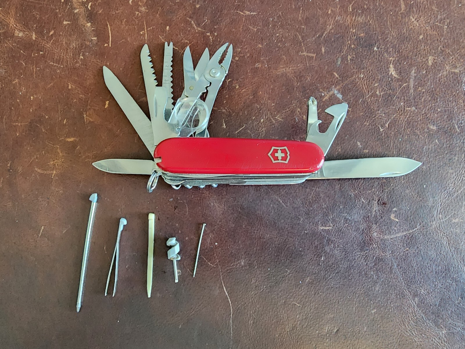 One Victorinox SwissChamp 91mm Swiss Army Knife TSA eBay