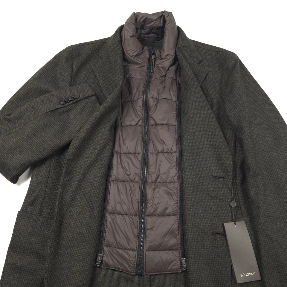 $1095 Windsor Triest J4 Removable Inlay Sport Coat Blazer Jacket Mens 46 (EU 56) - Image 3 of 4