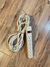 15 FT 6-Outlet Surge Protector Power Strip, Staples, Tested