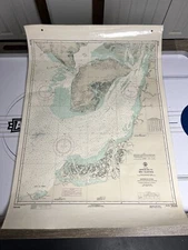 Nautical Chart/Map of Ecuador’s Approaches to Rio Guayas