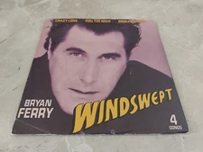 BRYAN FERRY * WINDSWEPT * 7" SINGLE P/S 1985 EP EX/VG