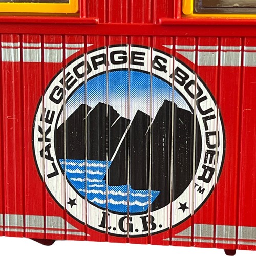 Vintage LGB 3306 Lake George & Boulder Passenger Car #1 Box West Germany 1991 - Picture 8 of 16