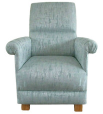 Laura Ashley Armchair Whinfell Duck Egg Fabric Chair Adult Accent Green Bedroom