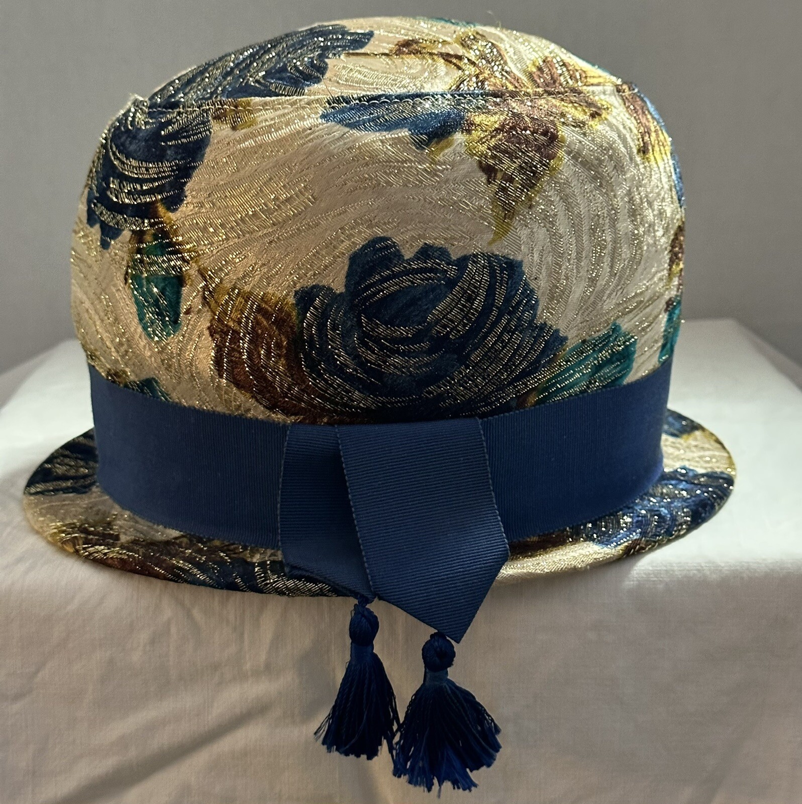 Union Made hats By Gertrude Ladies Hat Netting Brim T… Gem