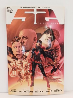 52 Vol 3 Trade Paperback DC Comics November 2007 John Morrison Rucka Waid Giffen