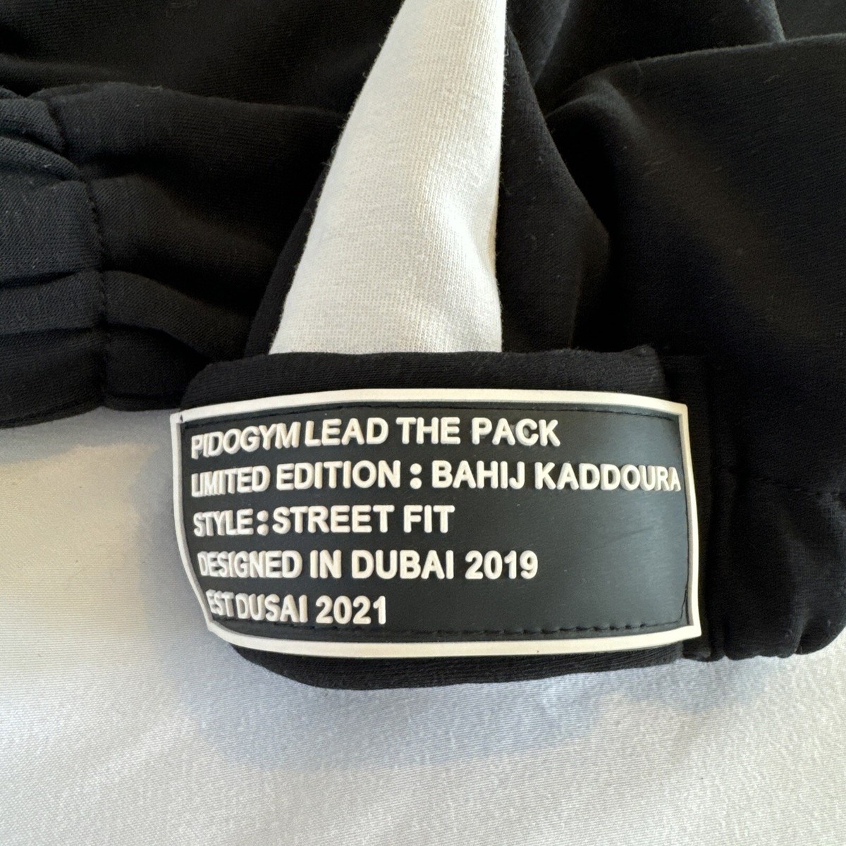 Pidogym Women Athletic Sweatpants L Black High Rise Zip Pockets No