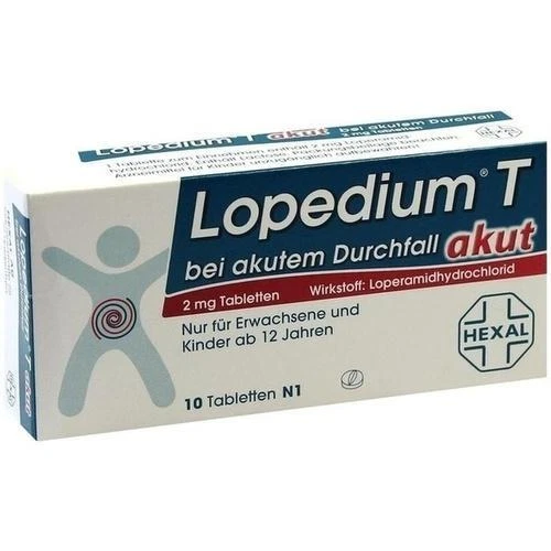 HEXAL AG 3x LOPEDIUM T akut bei akutem Durchfall Tabletten 10 St PZN: 3928406