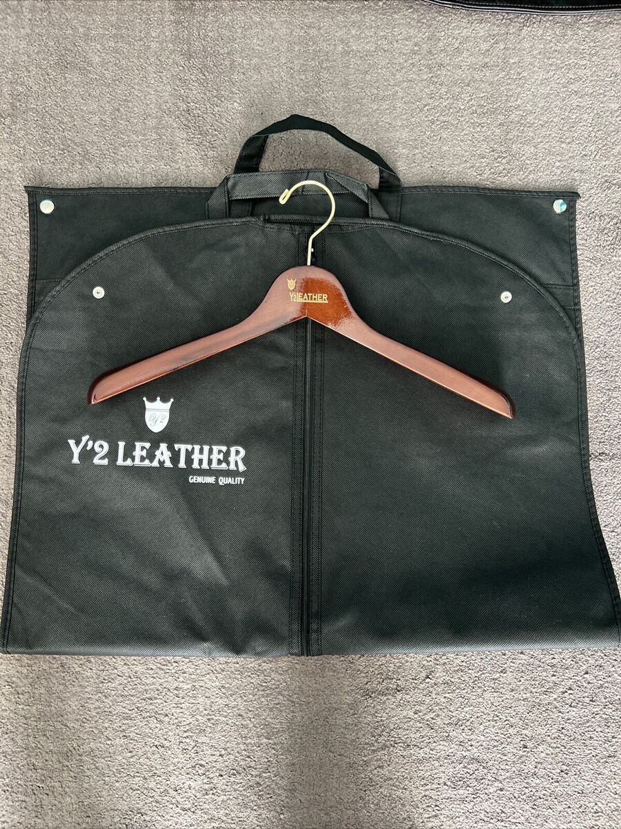 Y'2 Steer Oil Leather Reversible Vest Black Size 40 Brand Y'2 Steer Oil Leather Reversible Vest Black Size 40 Brand