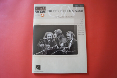 Crosby Stills Nash - Guitar Play along (mit Audiocode) .Songbook Notenbuch .Guit