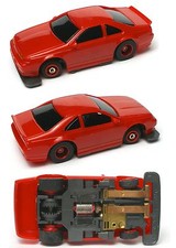 1992 TYCO TCR Wide Pan BASIC RED FORD THUNDERBIRD Slot Car Unused Rare T-BIRD