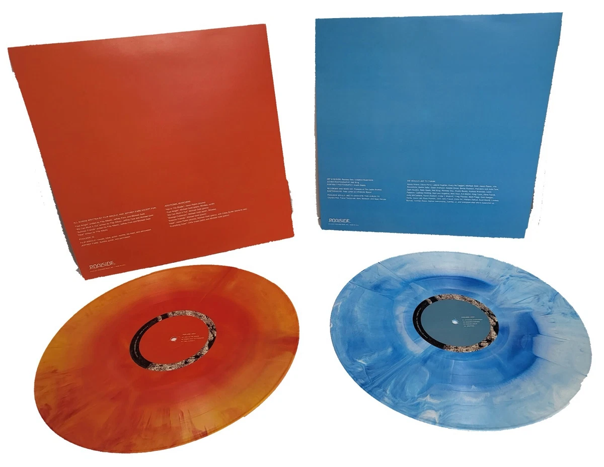 Poolside - Heat Vinyl 2xLP Blue / Red Starburst LIKE NEW 0627 | eBay