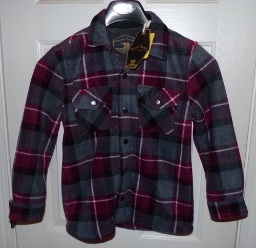 Flannel Shirt Sherpa Fleece Lined 