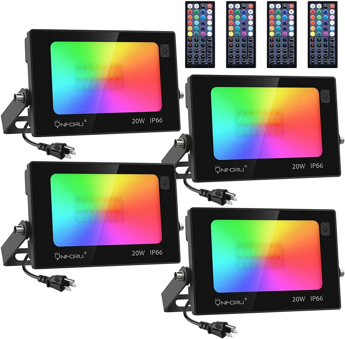 4 led flood lights deals