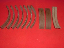 Nos Wire Back Brake Shoe Lining 1-piece - 1-12 Wide X 14 Thick X 8 Long-usa