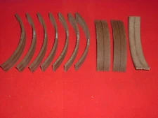 NOS WIRE BACK BRAKE SHOE LINING 1-PIECE - 1-1/2" WIDE X 1/4" THICK X 8" LONG-USA