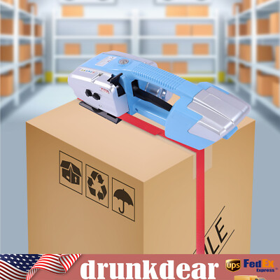 Automatic Strapping Machine Strapper Battery Operated Strapping Banding Tool US