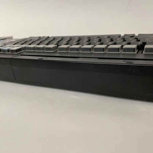 Toshiba 3AC00985700 MANPOS Keyboard POS w 2 Keys Credit Card Swiper Wires WORKS - Picture 8 of 18