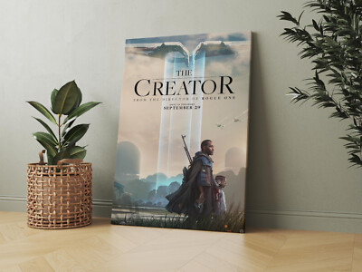 The Creator Film 2023 - Leinwand - gerahmt oder Poster in Größen erhältlich