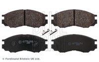 Blue Print ADC44257 Bremsbelagsatz, Scheibenbremse FüR Mitsubishi