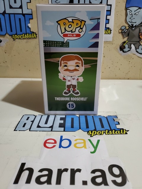 Funko Pop Major League baseball Theodore Roosevelt Nationals MLB Washington | eBay