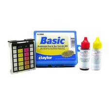 Taylor 3-Way OTO Test Kit for Total Chlorine, Bromine, pH,  K-1000