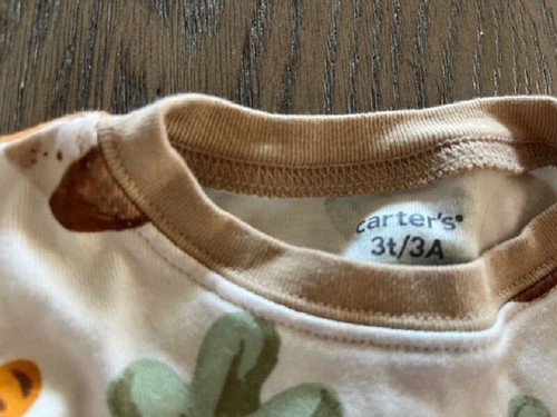 OLD NAVY 2 PIECE TODDLER HARVEST PJ PULLOVER LS TOP SZ 6/6A GENTLY WORN - Picture 3 of 5