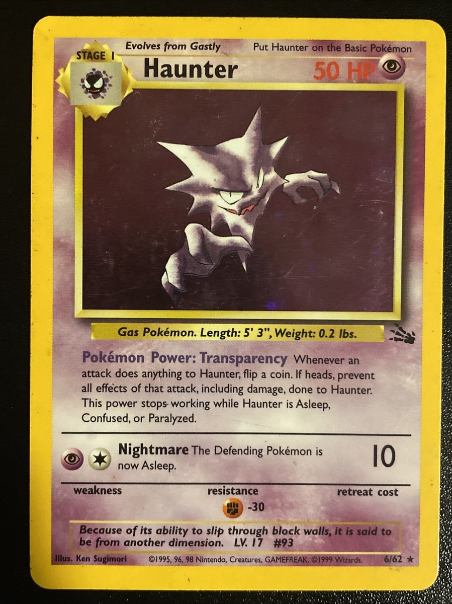 ポケモン Haunter ポケモンカード Fossil Deck PSA品質 Haunter - Pokemon Japanese Fossil #93 - Holo - Mint PSA 9 | eBay