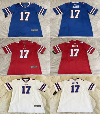Adult Buffalo Bills #17 Shirt Top DE Big & Tall Size Large Size